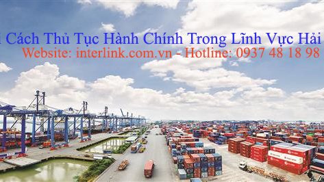 THỦ TỤC HẢI QUAN